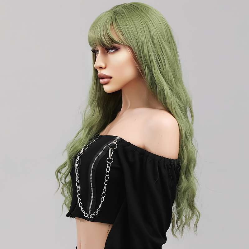1Pc Style1 71.12cm Fashion Design Wig