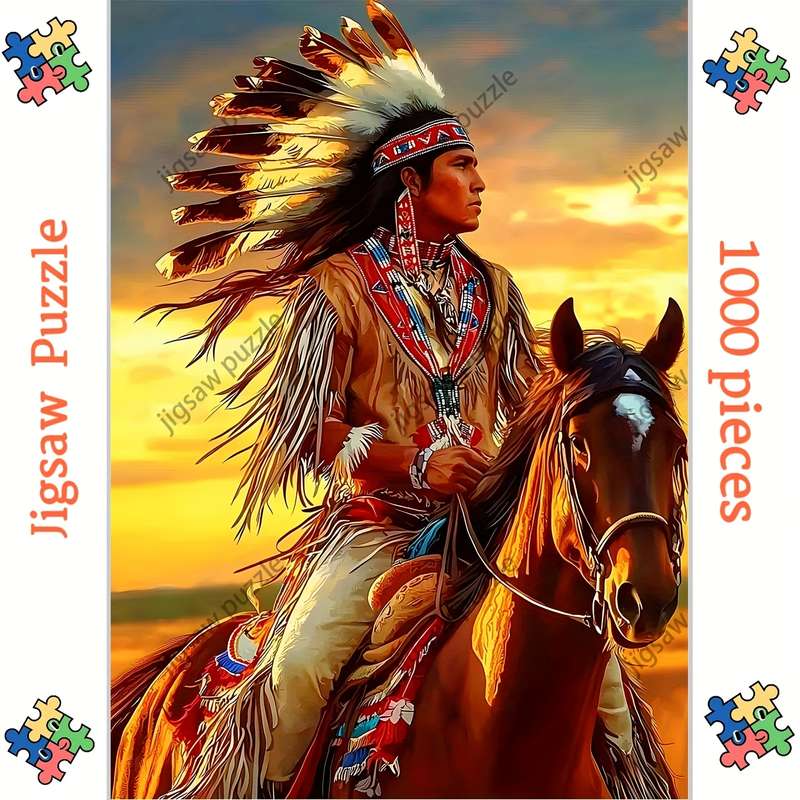 1000 Piece Paper Jigsaw Puzzle For Adults