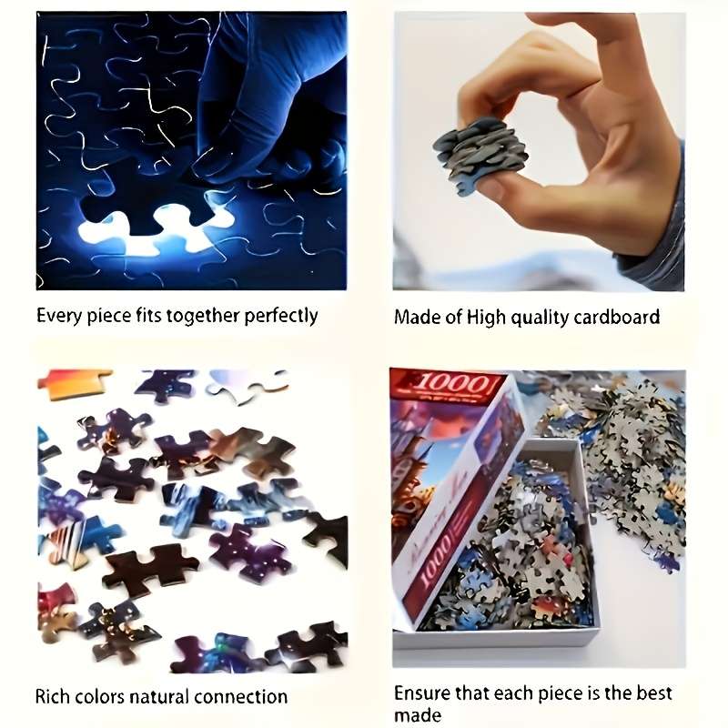 1000 Piece Paper Jigsaw Puzzle For Adults