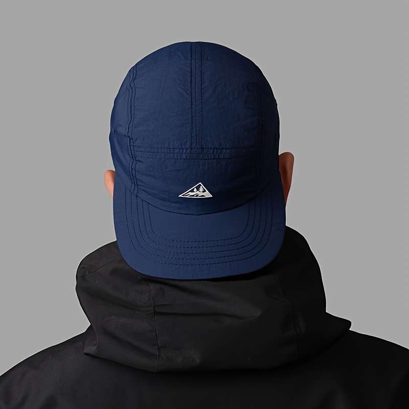 1pc Vintage Japanese-Inspired Unisex Outdoor Sports Baseball Cap Quick-Dry Breathable Polyester