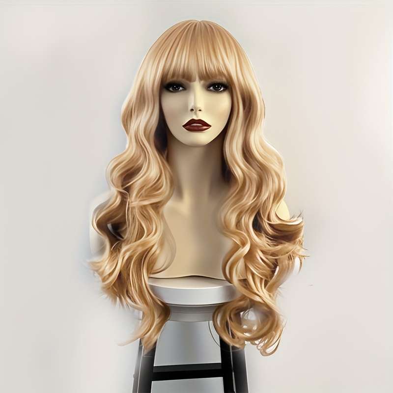 1Pc Orange 50.8cm Fashion Design Wig