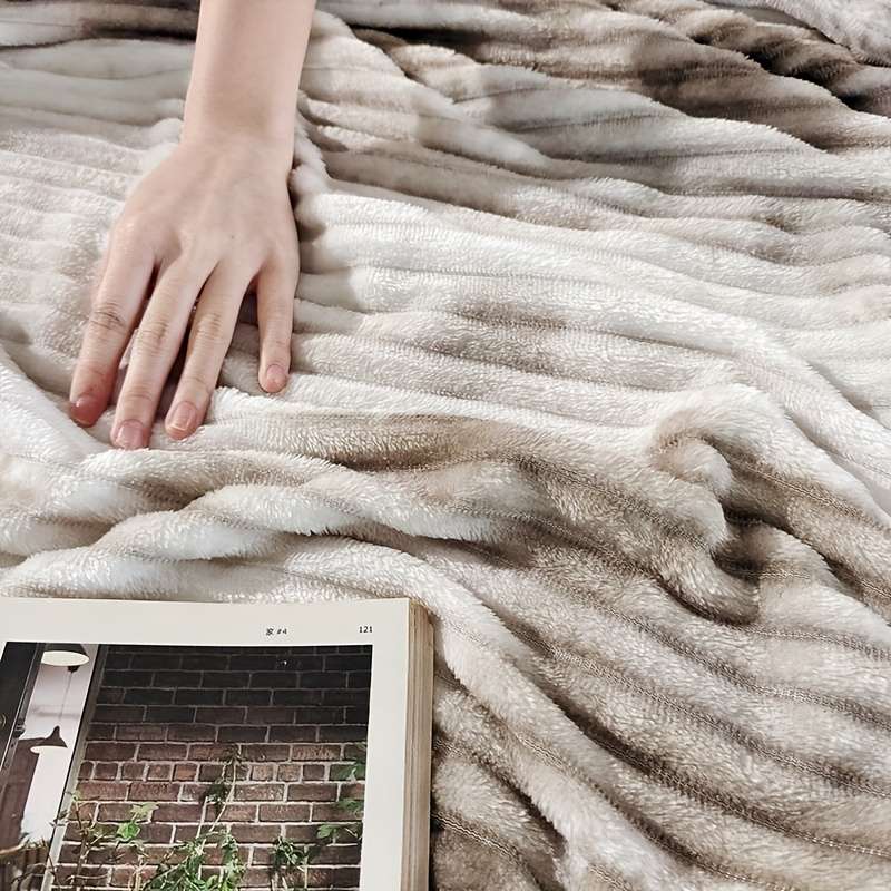 1ps Blanket Color Snowy Gray size 70cmx100cm