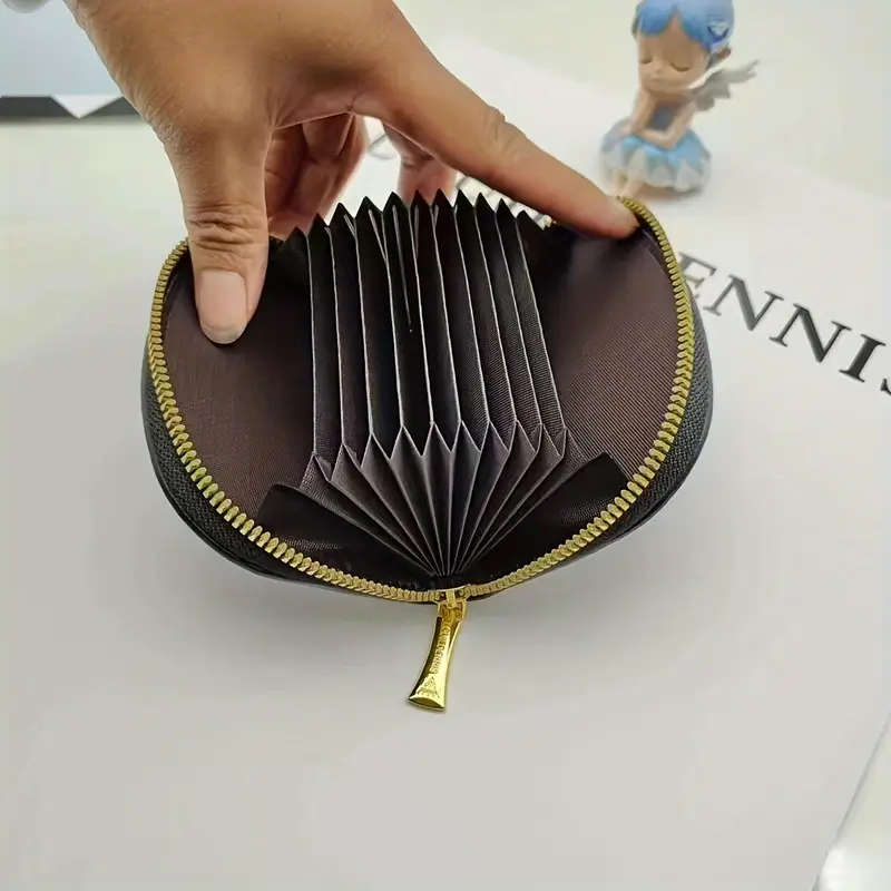 3Piece Women's Wallet Set with Clutch Card Holder Coin Purse Large Capacity Tri-Fold Design PU Mater