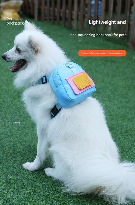 1pc Bluesize M Pet Bag