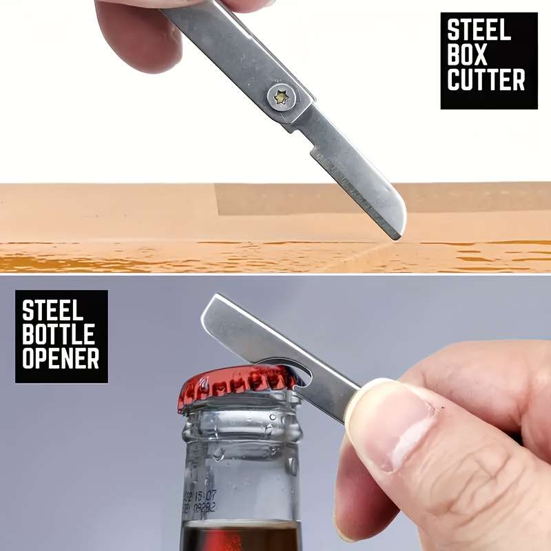 1pc 11-in-1 Multifunctional Portable Folding Tool Stainless Steel Pocket Tool with S