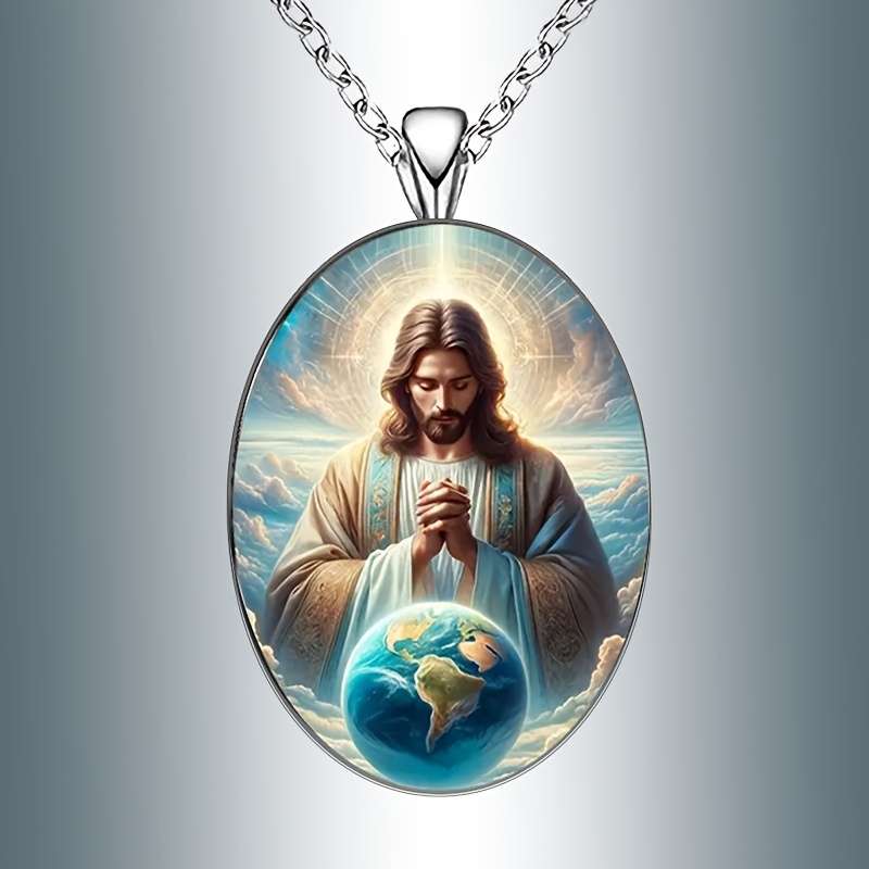 1pc Jesus Theme Pendant