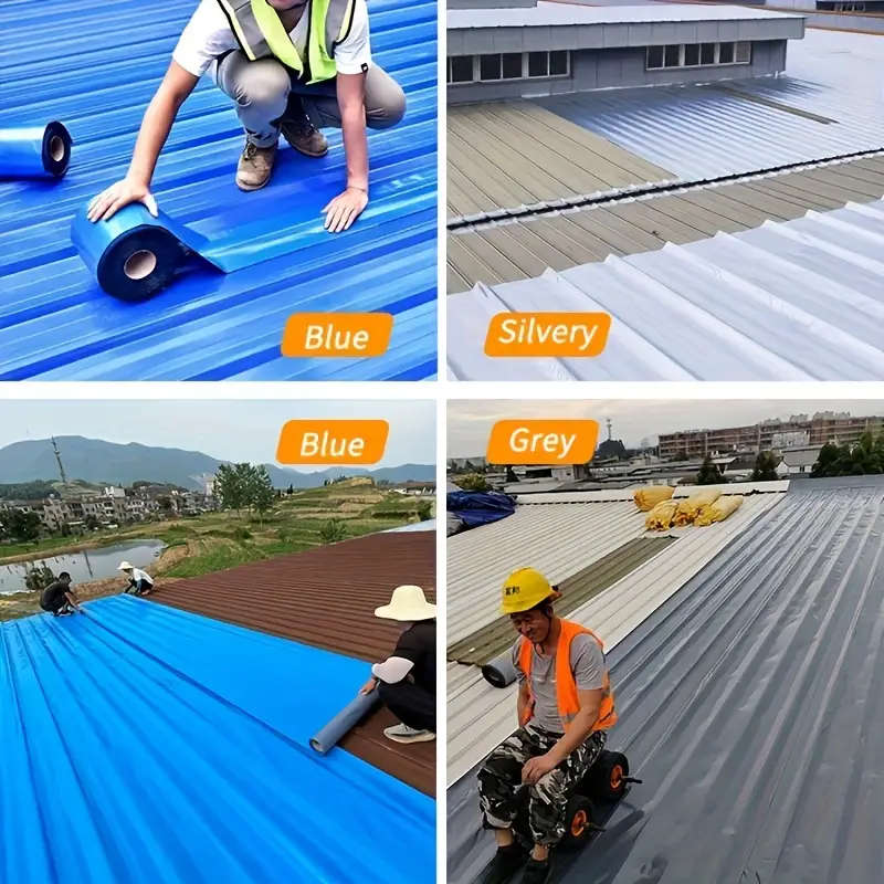 Heavy Duty Self-Adhesive Waterproof Roofing Tape - Grey