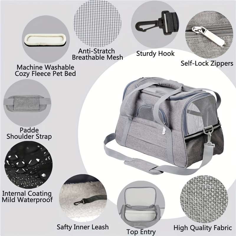 1pc BlackModel S Pet Bag