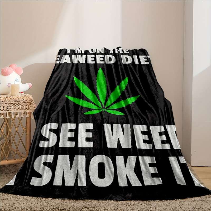 1ps Blanket Color Dark Gray size 130x160cm