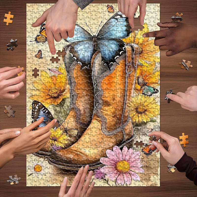 1000 Piece Paper Jigsaw Puzzle For Adults