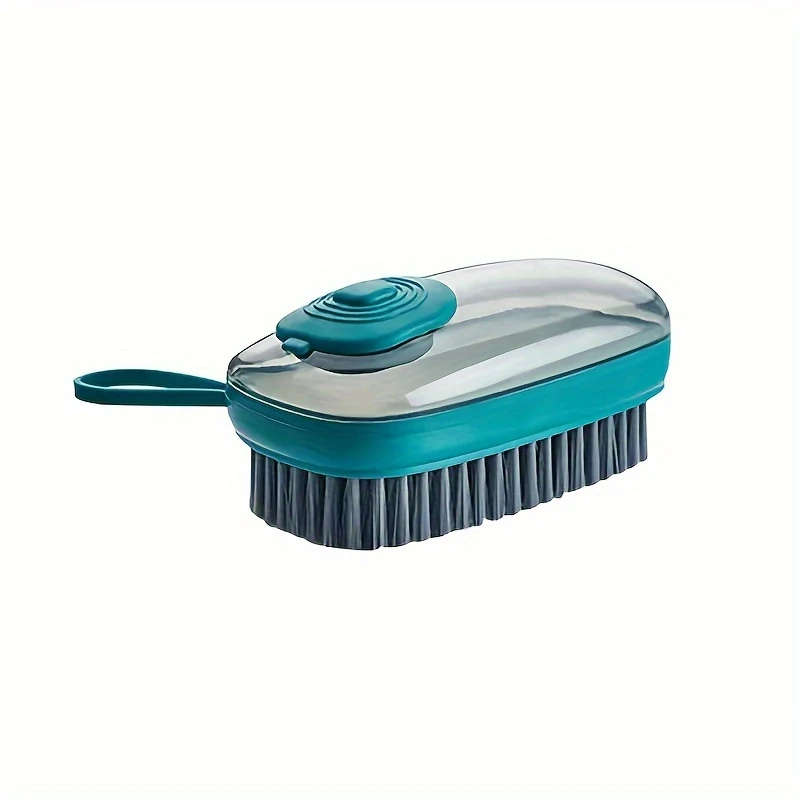 1pc Multifunctional Liquid Cleaning Brush Cleaning Tool Soft Hair Cleaning Brush Clothes Hats Shoes