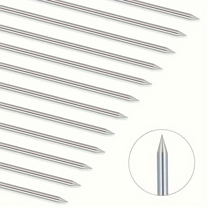 10pcs Stainless Steel BBQ Skewers Versatile for Air Fryer Vertical Grill Oven Cooking Pe