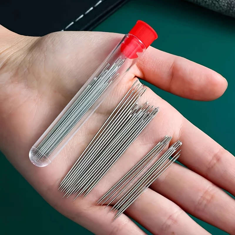 18pcs Large-Eye Sewing Needles Specially Designed for Home Use
