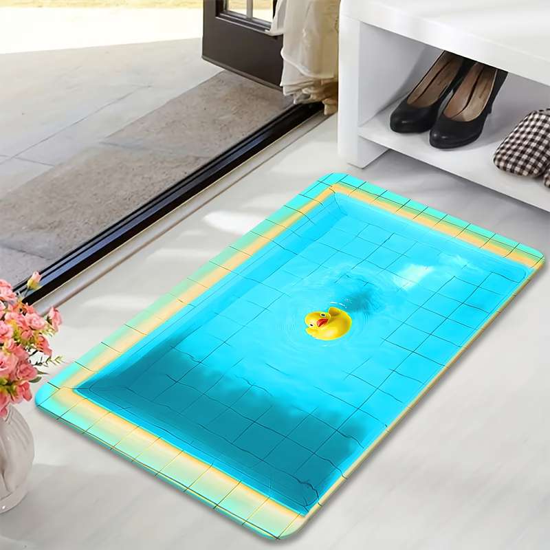 1Pc 23.6x35.4inch 60x90cm Floor Mat