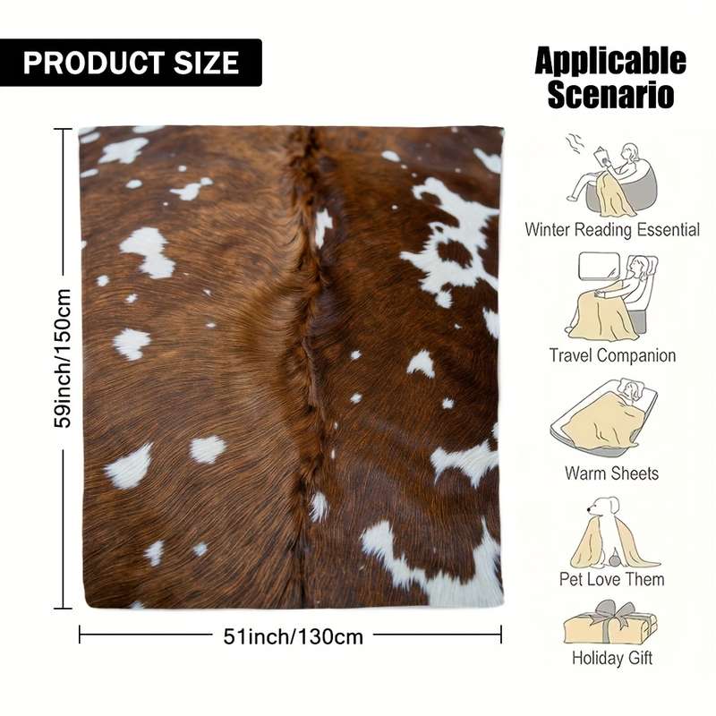 1ps Blanket Size 130X150Cm 51.18X59.06Inch