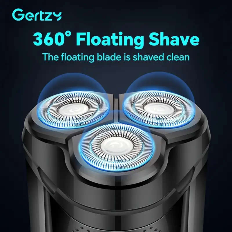 1pc Electric Shaver Rechargeable Mini Portable Shaver Intelligent Floating Shaver Cordless Shaving R