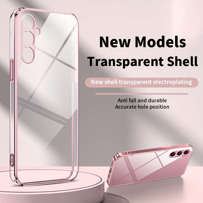 1pc Pink Color For Samsung Galaxy A35 5G Phone Cases