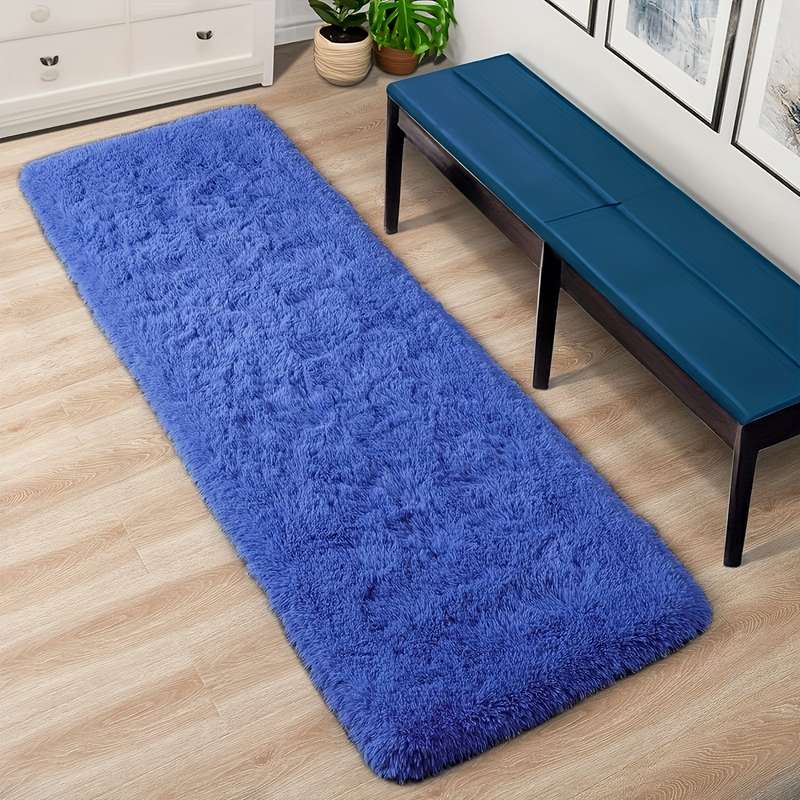 1Pc Dark Blue 50x160cm 19.69x62.99inch Floor Mat