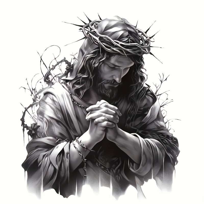 1pc  Jesus Christian Themed Stickers