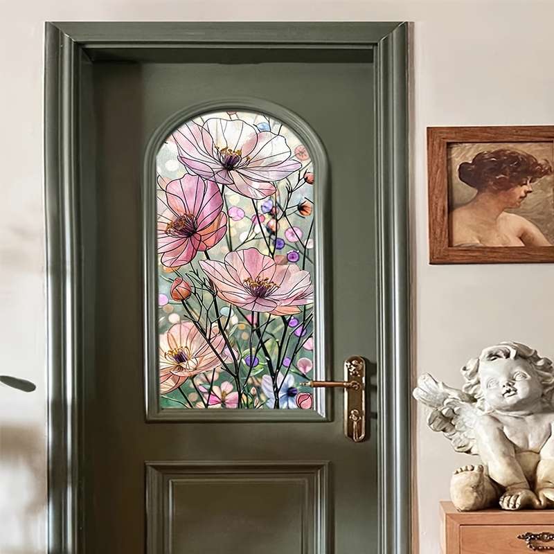1pc Colorful Door Window Sticker