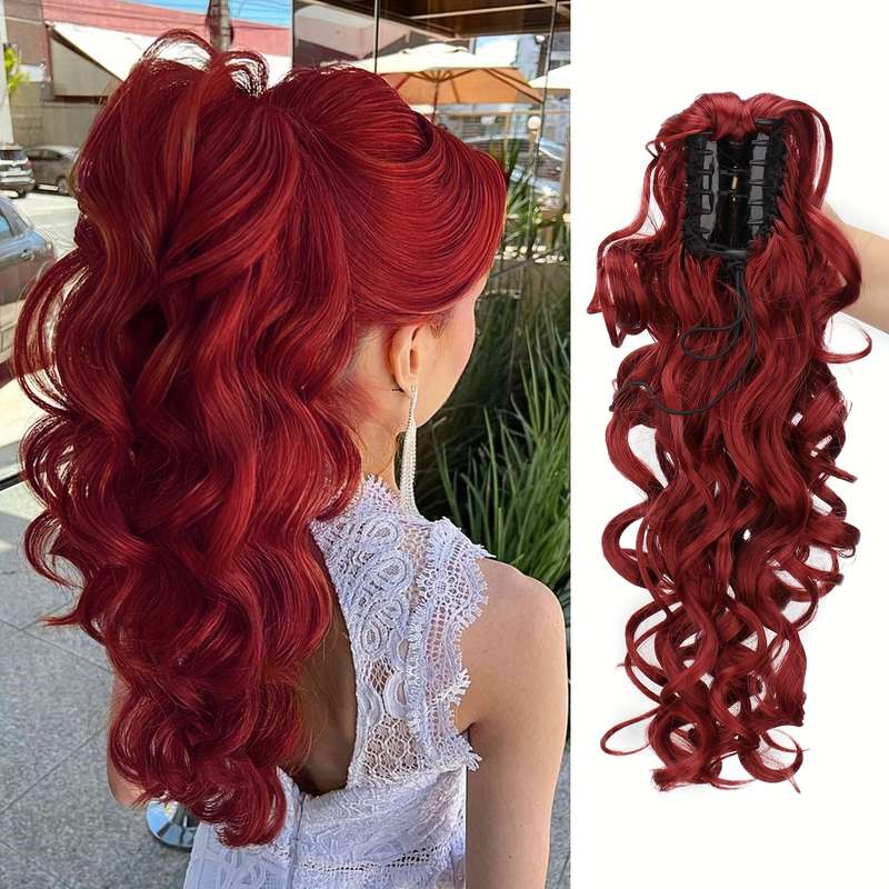 1Pc Mixed Color 40.64cm Fashion Design Wig