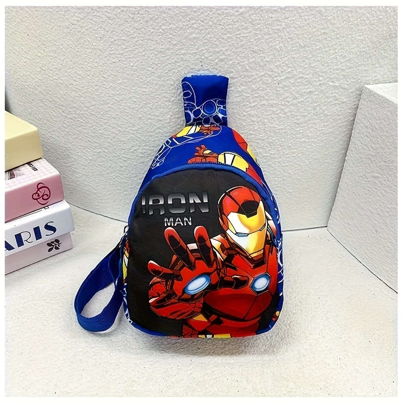 1pc Backpack Fashionable Sling Bag Nylon Single Shoulder Bag with Adjustable Strap Zipper Closure