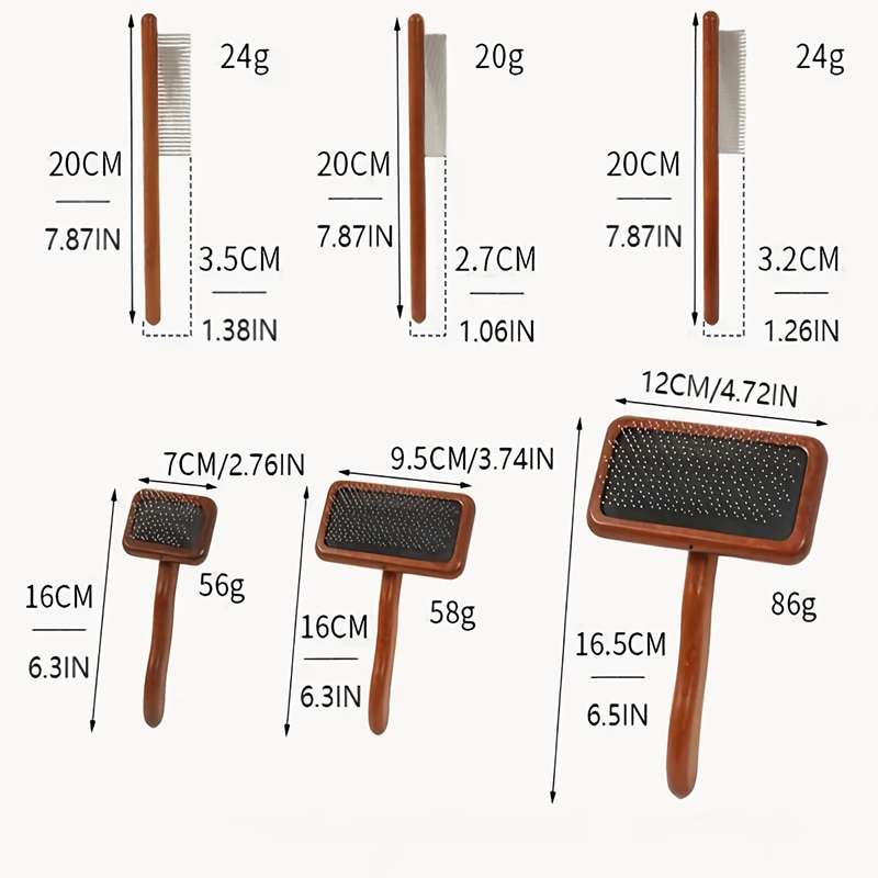 1pc Comb Close Tooth 20cm Pet Comb