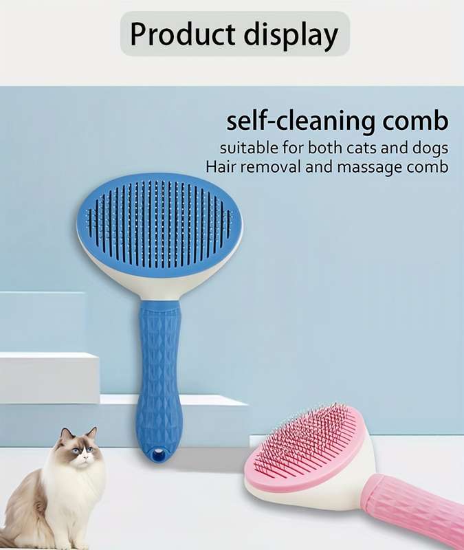 2pcS Set Random Color Pet Comb