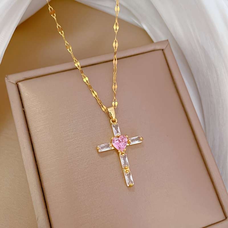 1 Piece Golden Jesus Theme Pendant