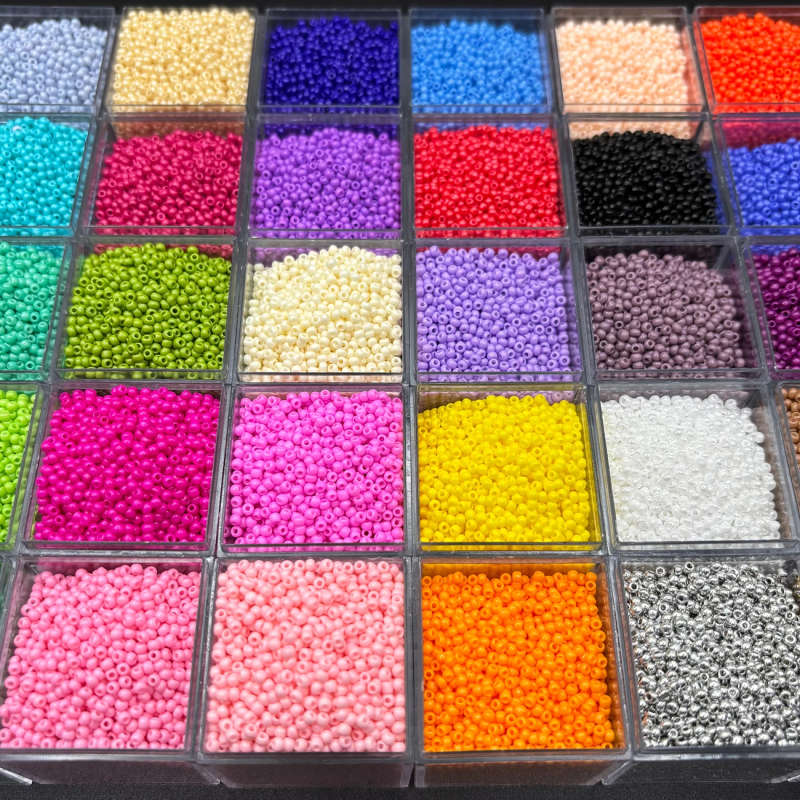 Bright Glass Beads