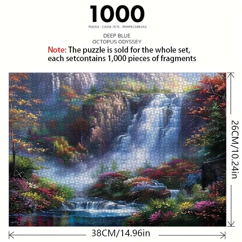 1000 Piece Paper Jigsaw Puzzle For Adults