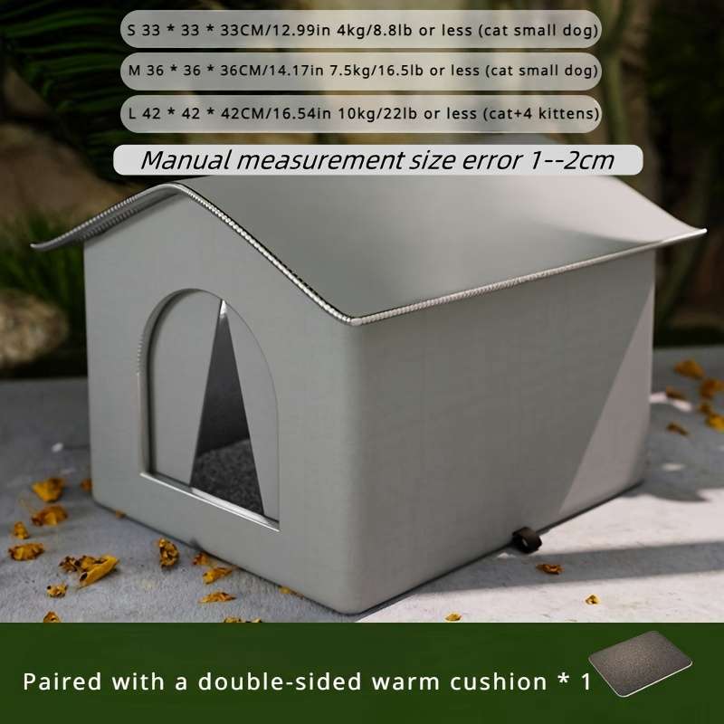 1pc Grey size Medium (suitable for pets weighing 15 catties)Pet Cage