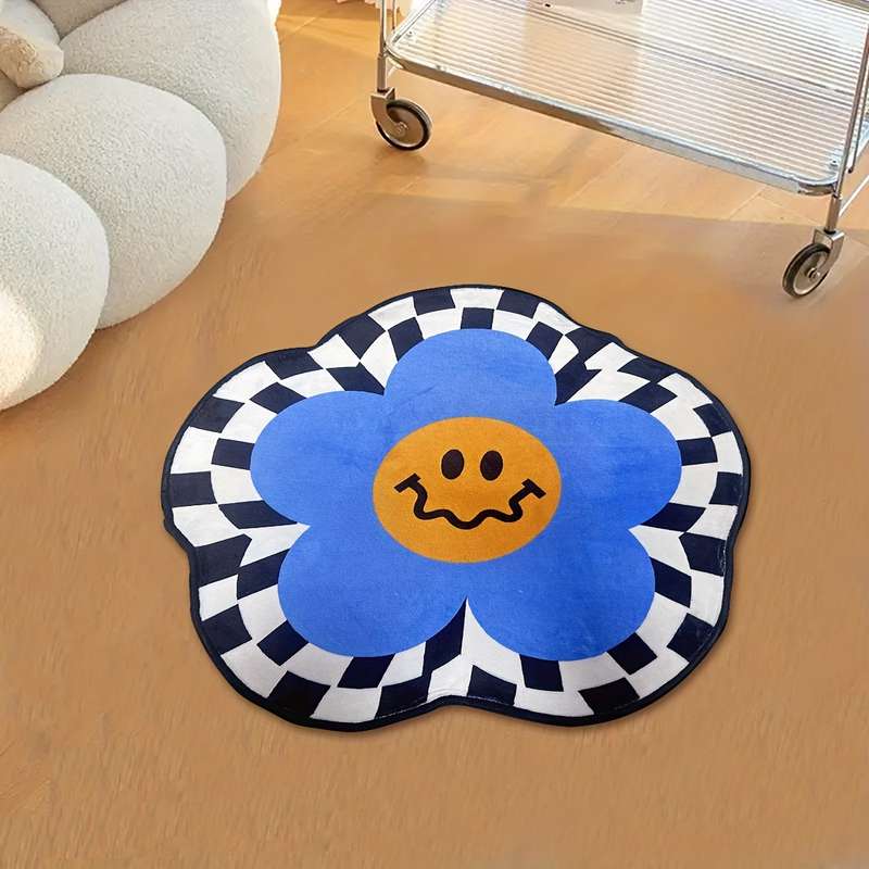 1Pc 23.62x23.62inch 60x60cm Floor Mat