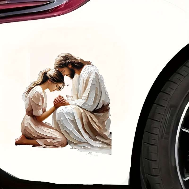 1pc Jesus Christian Themed Stickers