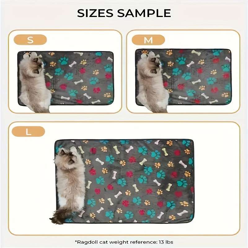 1ps Blanket Color Black size L  104.14x76.2 cm