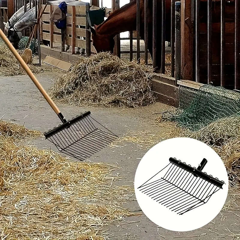Heavy Duty Metal Manure Fork