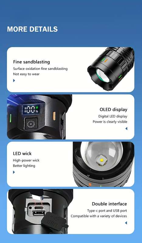 1PC   Flashlight