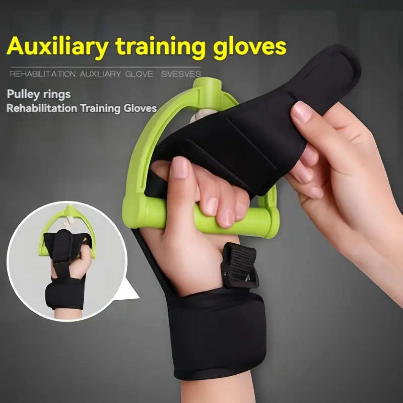 1pc Premium Knit Fabric Hand Grip Strengthener for Stroke Recovery Elderly Fist Support Hemiplegia A