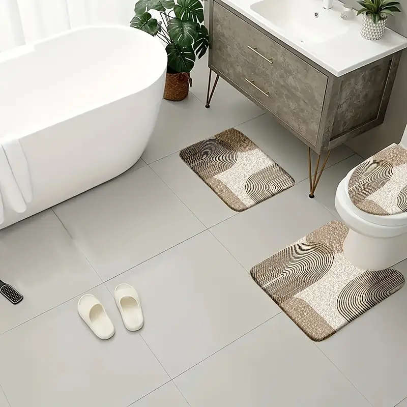 4-Piece Bath Mat Set