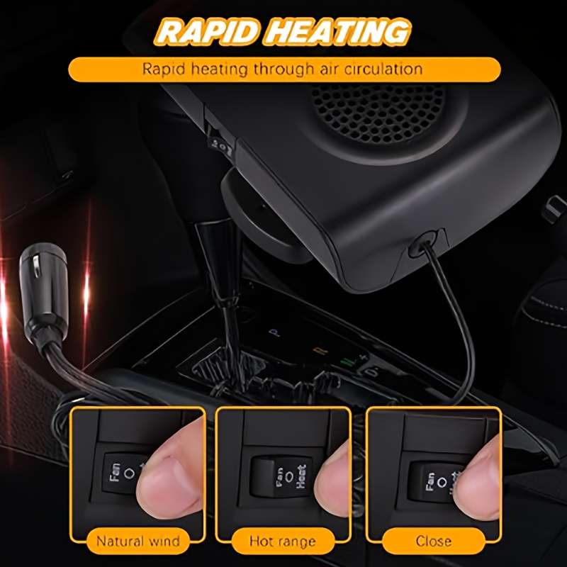 1pc Black Red  Heater