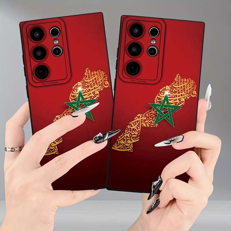 1pc Black For Samsung Galaxy A52 Phone Cases