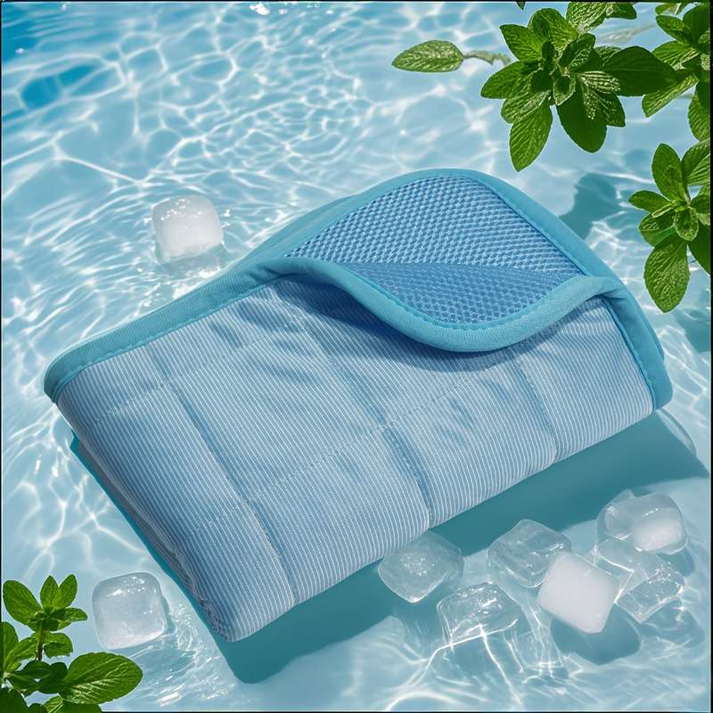 1piece Positive Gray Cooling Pad