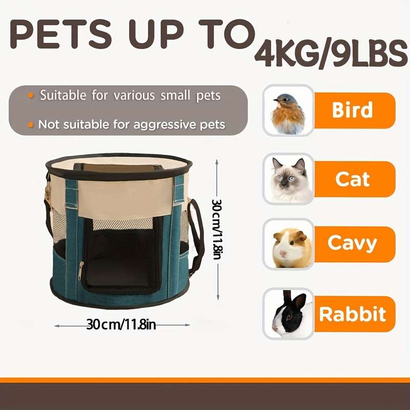 1pc greysize L Pet Bag