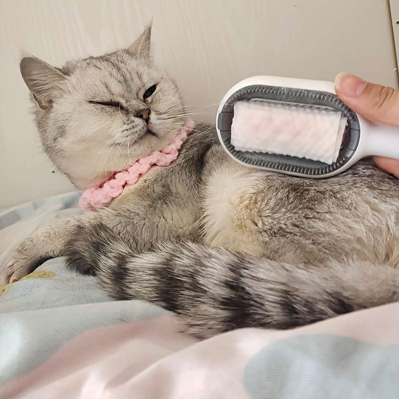 1pc Blue Short Pet Comb