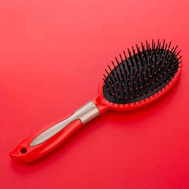 5pcs Professional Hair Brush Set for Normal Hair Rubber Bristle Styling Combs