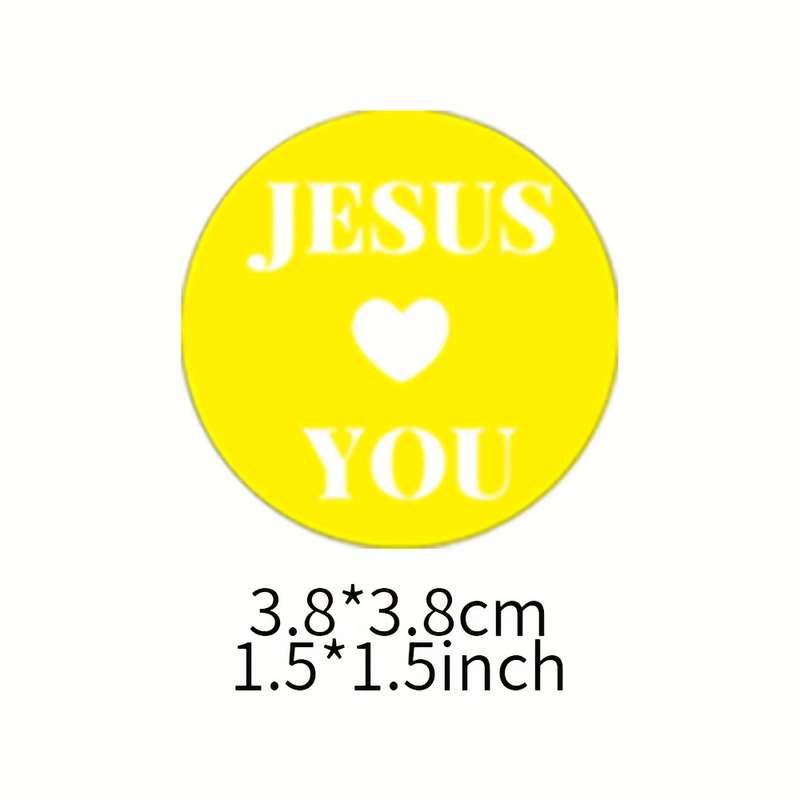 600pcs Jesus Christian Themed Stickers