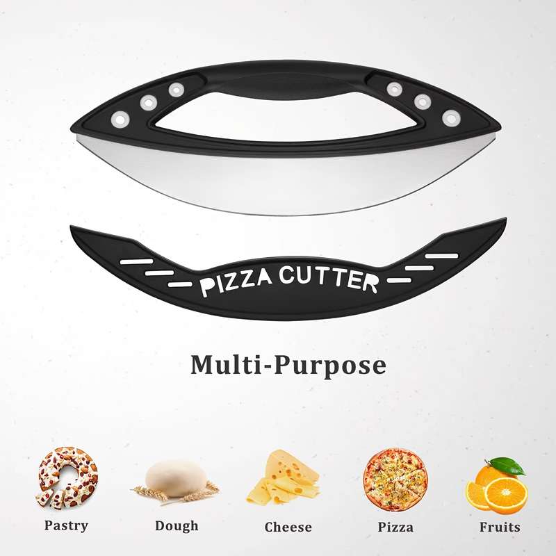 1pc Multi Functional Pizza Cutter Home Kitchen Tool Knife Multifunctional Pizza Cutter