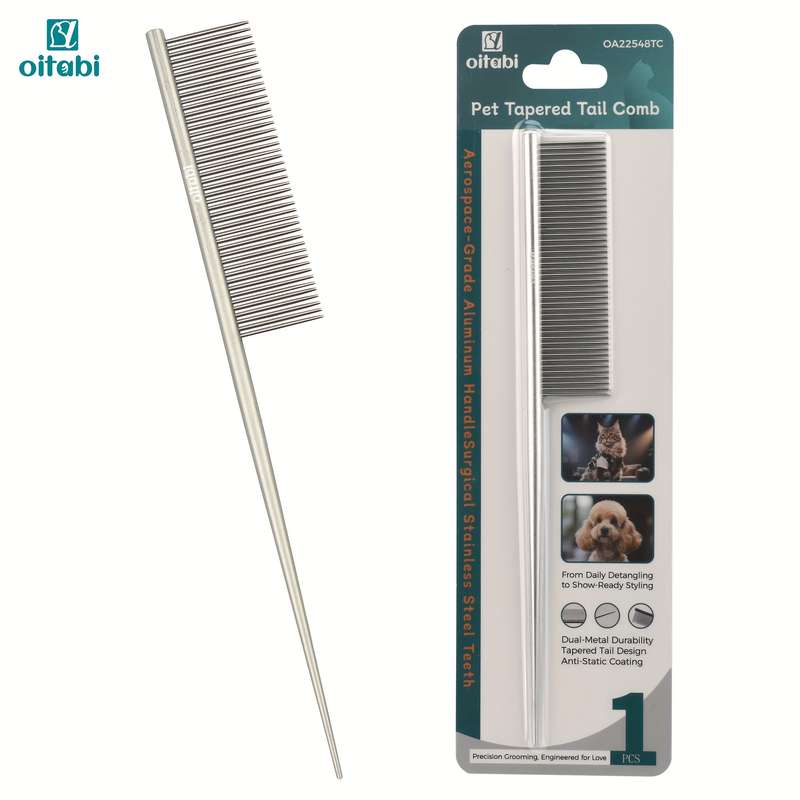 1pc Golden Color Pet Comb