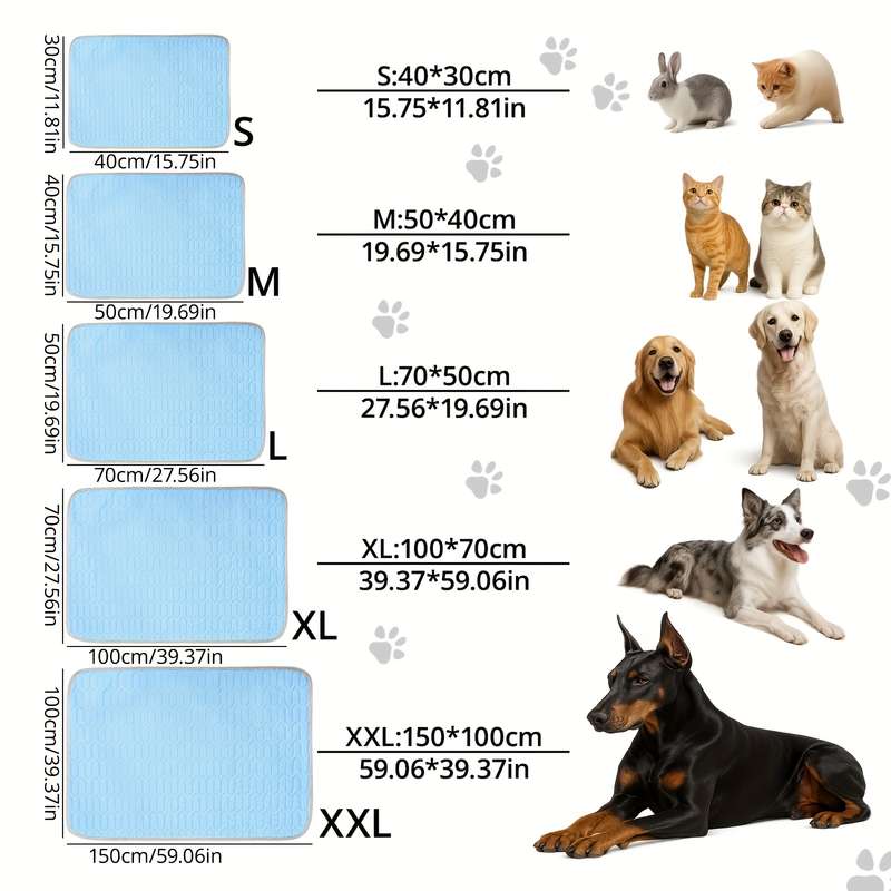 1piece Grey Cooling Pad