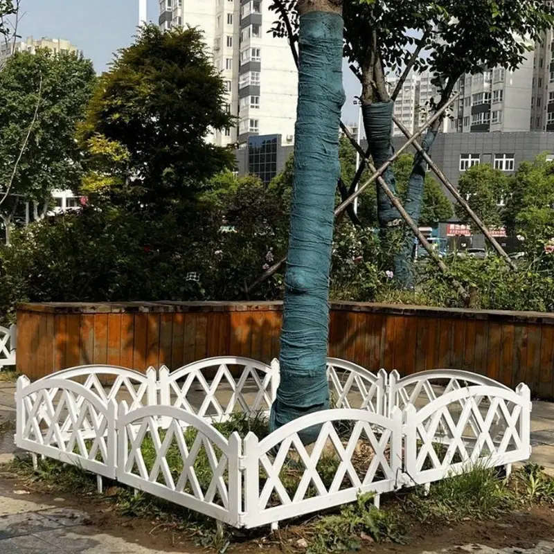 5pcs European Style Outdoor Plastic Fence